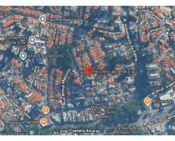 Foto de O APARTAMENTO DUPLEX SOB N° 82, localizado no 8º andar e cobertura do "EDIFÍCIO RESIDENCIAL ITAMARACÁ", situado à rua Antônio Inácio de Mendonça, nº 263, esquina com a rua Augusta Hernandes, no Jardim Myrtilla, Bairro do Mandaqui,  São Paulo