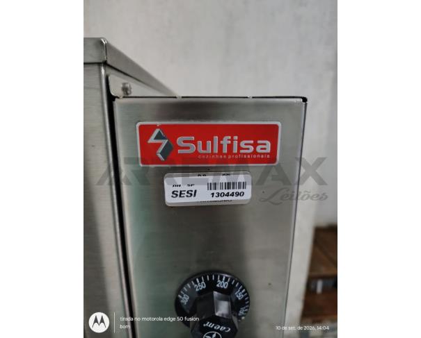 Foto de Lote-4) FORNO INDUSTRIAL A GÁS GLP 2 CÂMARAS