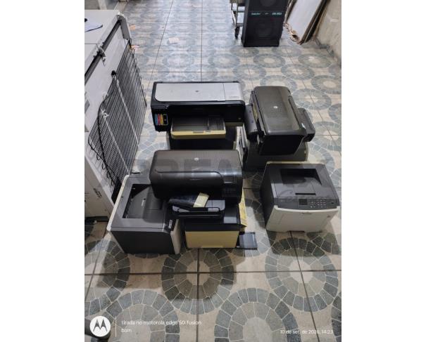 Foto de  Lote-5) Impressoras e Scanners