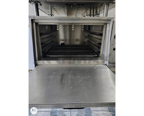 Foto de Lote-4) FORNO INDUSTRIAL A GÁS GLP 2 CÂMARAS