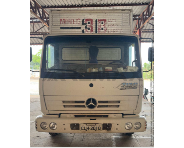 Foto de 1 (um) Caminhão de Marca/Modelo M.BENZ/M.BENZ/712 C, Placa CLH2010