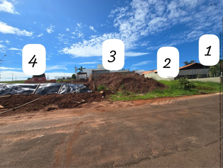 LOTE DE TERRENO sob nº 03, da QUADRA 06, de forma irregular, do loteamento denominado, “Residencial Villas Paraiso”, 2º Subdistrito de Botucatu Rua Ana de Lourdes Padovani, localizado em Botucatu - SP, bairro Jardim Paraíso Ii