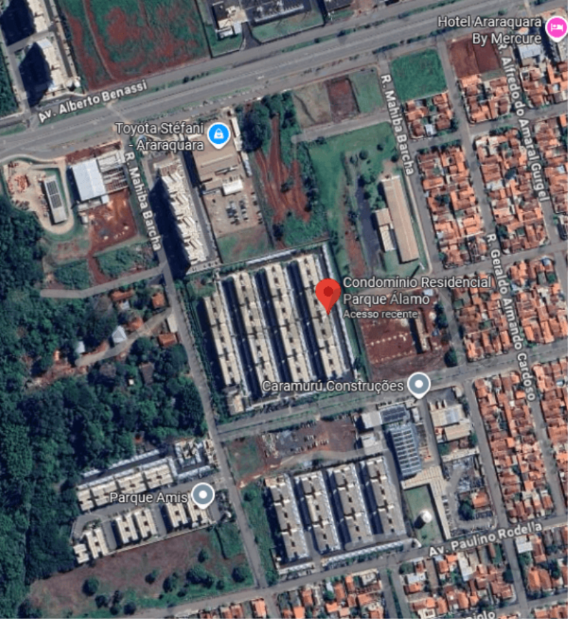 Direitos Aquisitivos sobre o Apartamento 302, localizado no 3º Pavimento ou 2º Andar do Bloco 22 do “Condomínio Parque Alamo”, situado na Avenida João Soares e Arruda n.º 1.444, em Araraquara/SP Condomínio Parque Alamo, localizado em Araraquara - SP
