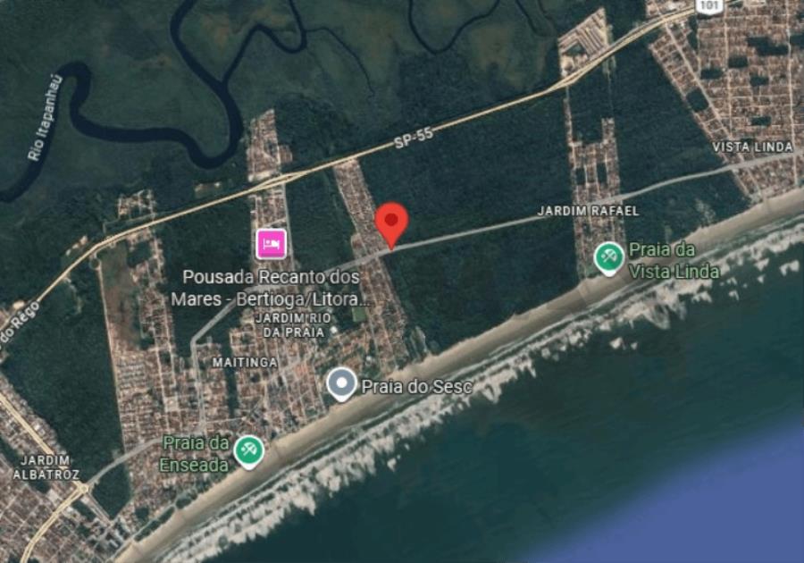 DIREITOS POSSESSÓRIOS sobre o Prédio sob nº 5.743, situado na Avenida Anchieta, com área construída de 137,59m², do projeto de Regularização Fundiária de Interesse Social do Parcelamento do Solo denominado “Nucleo Jardim Ana Paula II”, no P, localizado em Bertioga - SP